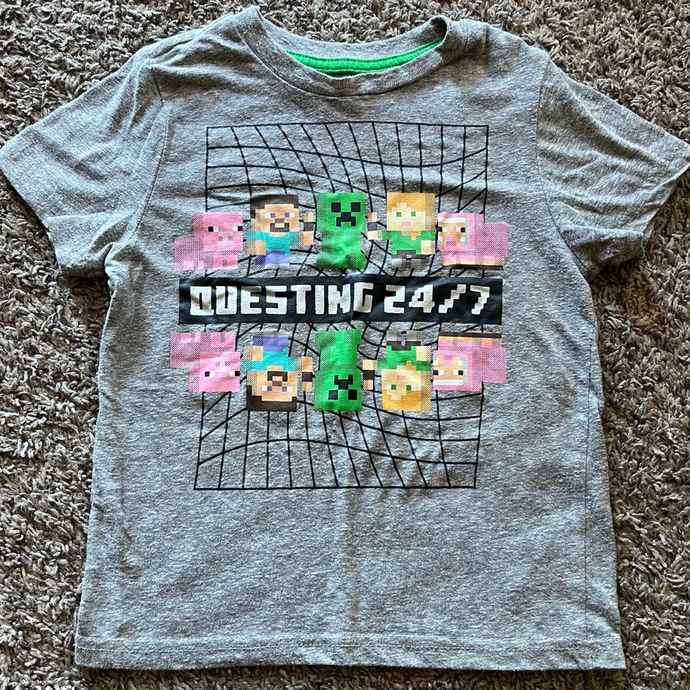 Minecraft shirt